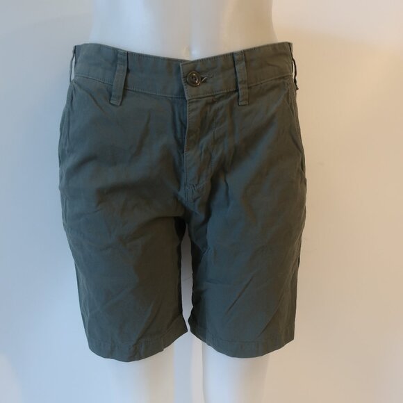 Mens Sku Olive Green Flat Front Shorts 29 COLOR: OLIVE GREEN SIZE: 29 - Picture 1 of 9